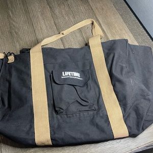 Lifetime Fitness Large Cloth Duffle Bag